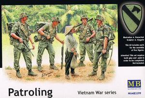 Master Box 3599 US Marines &amp;quot;Patrolling&amp;quot; (Vietnam War series) 1/35