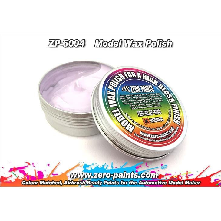 Zero Paints ZP-6004 Model Wax Polish - wax 60g