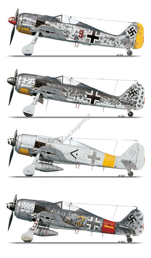 Kagero 15035 Fw 190s over Europe Part I (kalkomania/decals) EN/PL – zdjęcie 7