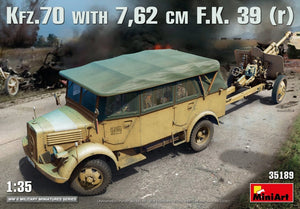 MiniArt 35189 Kfz.70 &amp;amp; 7,62 cm F.K. 39 (r) 1/35