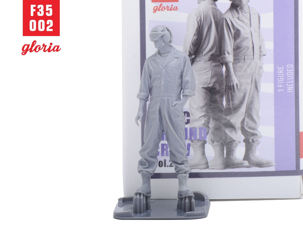 Gloria F35002 USMC Ground Crew Type 2 3D Printed Figures 1/35 – zdjęcie 5