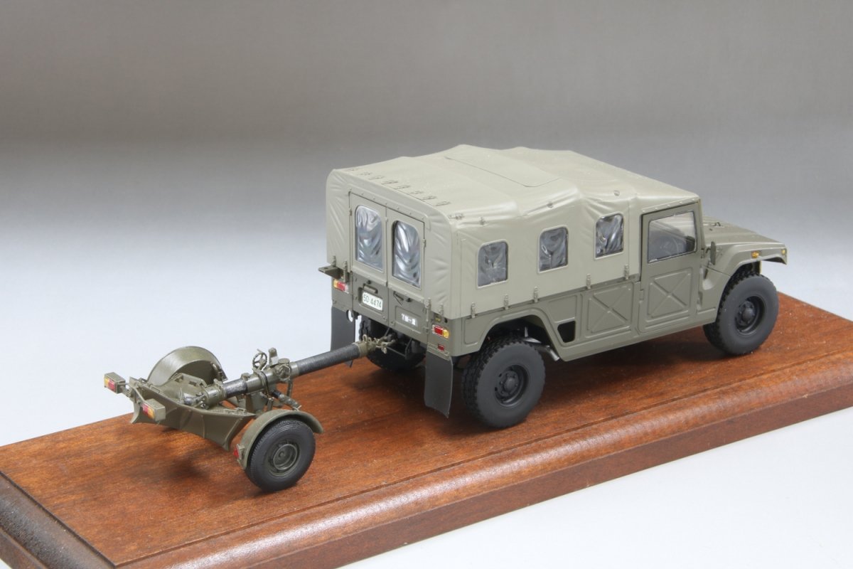 Fine Molds FM59 JGSDF 120mm Heavy Motar RT with Tractor 1/35 – zdjęcie 3