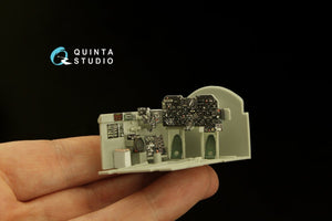 Quinta Studio QD32148 P-47D Thunderbolt Bubbletop Early 3D-Printed &amp;amp; coloured Interior on decal paper (Trumpeter) 1/32 – zdjęcie 8