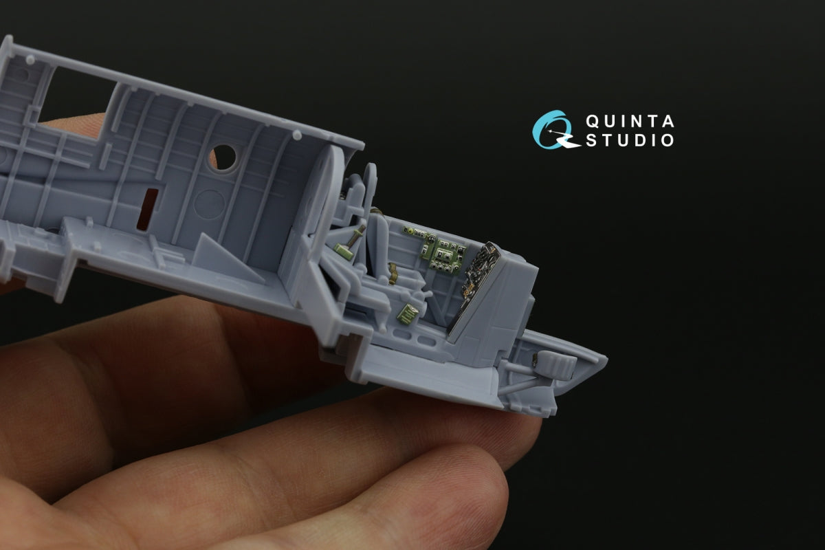 Quinta Studio QD72138 Bristol Beaufort Mk.I 3D-Printed coloured Interior on decal paper (Airfix) 1/72 – zdjęcie 3