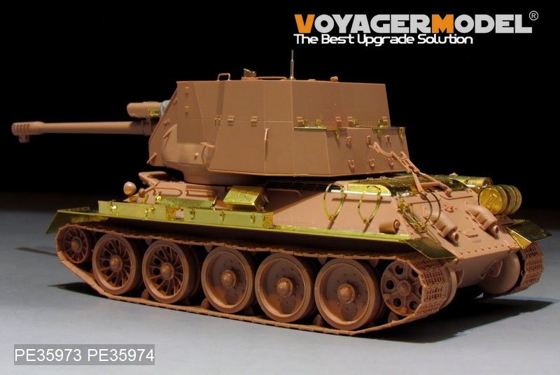 Voyager Model PE35973 Egyptain T-34/122 S.P.G Basic For RFM 5013 1/35 – immagine 5
