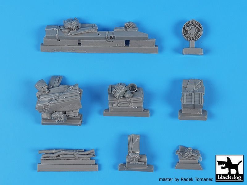 Black Dog T35226 Soviet heavy tank KV -1 accessories set 1/35 – zdjęcie 5