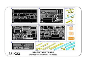 Aber 35K23 Israeli Tank Tiran 5 1/35 – image 7