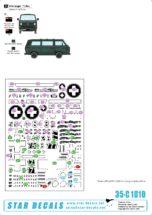 Star Decals 35-C1010 Lebanese Tanks &amp;amp; AFVs 3 1/35 – image 2