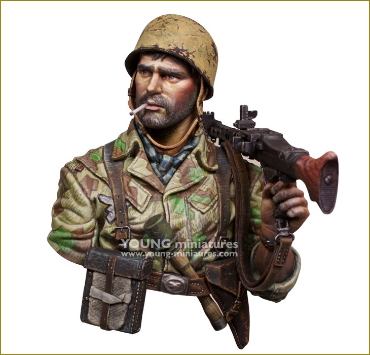 Young Miniatures YM1892 WWII German Paratroopers 1/10 – immagine 4