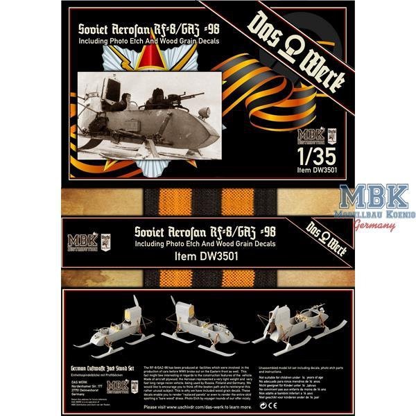 Das Werk DW3501 Soviet Aerosan RF-8/ GAZ-98 1/35 – image 2