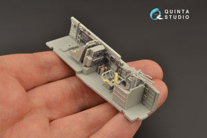 Quinta Studio QD48207 Ju 87D/G 3D-Printed &amp;amp; coloured Interior on decal paper ( Italeri ) 1/48 – zdjęcie 4