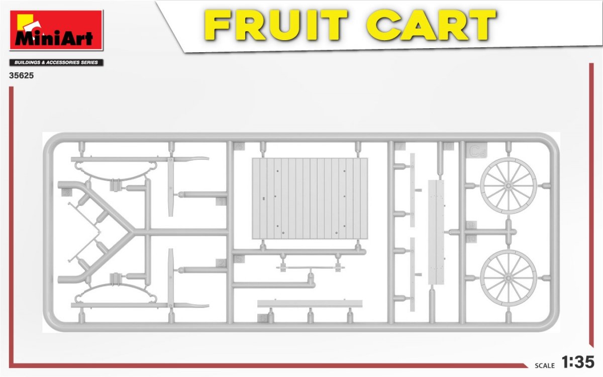 MiniArt 35625 FRUIT CART 1/35 – zdjęcie 7