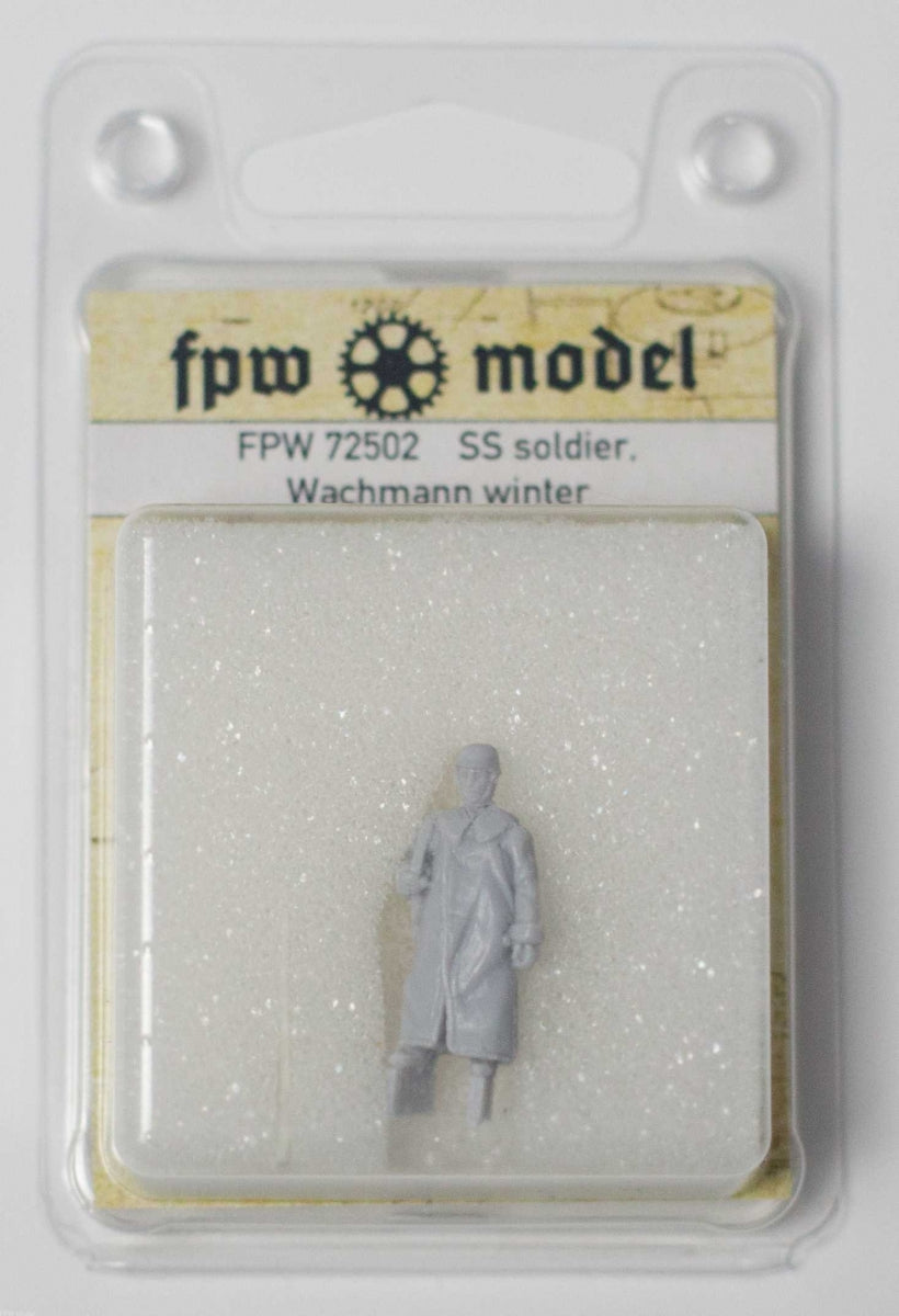 FPW Modèle 72502 Soldat SS, Wachmann hiver 1/72