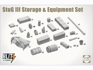 Takom 8018 StuG Sturmgeschutz III Storage Equipment Set 1/35 – image 2