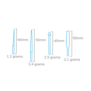 Modelcraft PFL6009-S 4 Pce Diamond Reamer &amp;amp; File Accessory Set – image 2