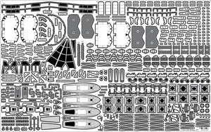 Pontos 35020F1 IJN Kongo 1944 Detail Up Set 1/350 – zdjęcie 22