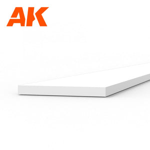 AK Interactive AK6512 STRIPS 0.50 X 5.00 X 350MM – STYRENE STRIP – (10 UNITS) – zdjęcie 2