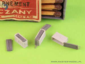 Master GM-35-090 Skrzynki amunicyjne M1 do karabinu Browning M1919 .30cal (7,62mm) (6 szt.) - OTWARTE 1/35 – zdjęcie 3