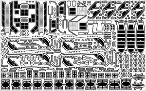 Pontos 23008F1 IJN MIKASA 1905 Detail Up Set 1/200 – zdjęcie 31