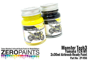 Zero Paints ZP-1156 Monster Tech3 Yamaha YZR-M1 Paint Set 2x30ml – zdjęcie 2