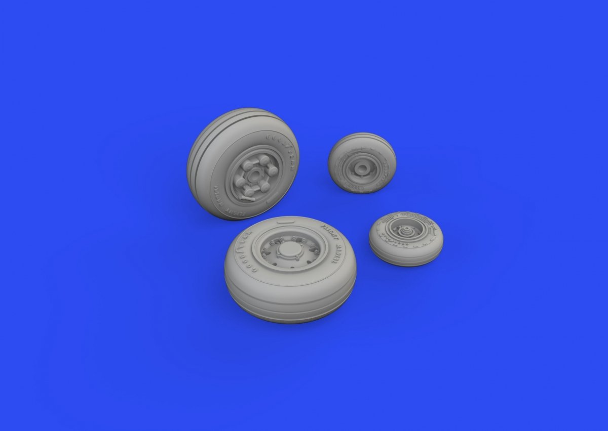 Eduard 672283 Tornado wheels REVELL 1/72 – image 2