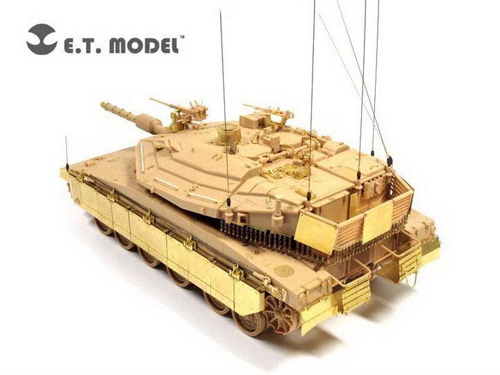 E.T. Model E35-097 Israel Merkava Mk.IV Tank LIC Basic (For ACADEMY 13227) 1/35 – zdjęcie 2