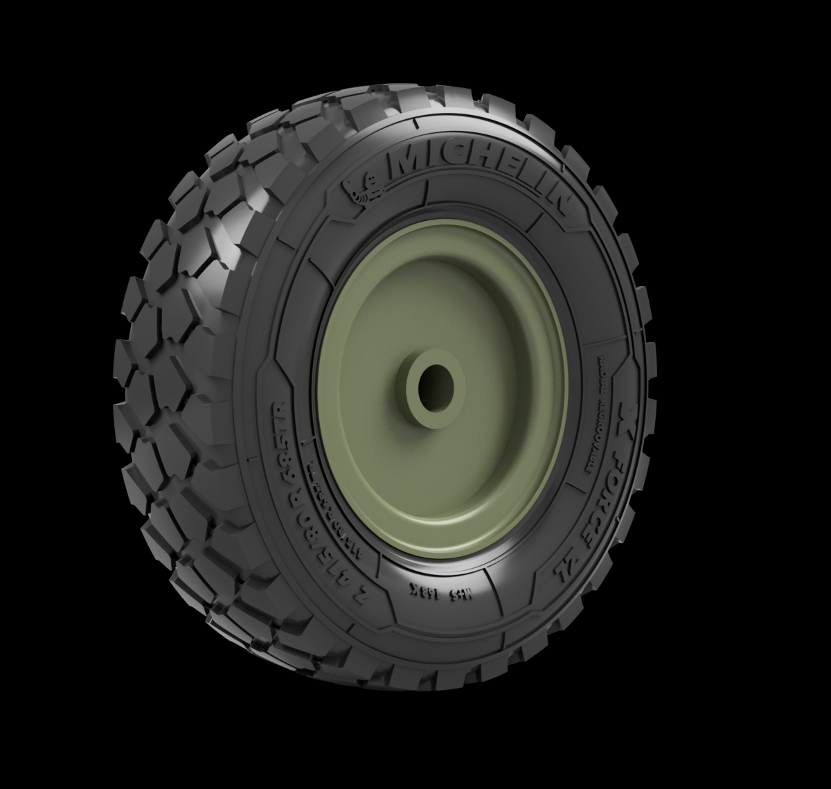 Panzer Art RE35-782 Boxer GTF Road wheels (Michelin X Force) 1/35 – zdjęcie 3
