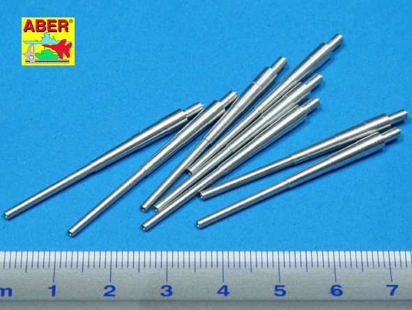 Aber 350L-11 Set of 8 pcs 380 mm barrels for German ships: Bismarck, Tirpitz 1/350 – image 2