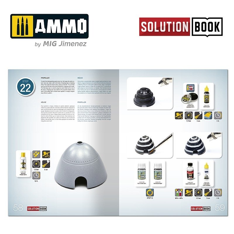 AMMO of Mig Jimenez 7726 SOLUTION BOX – WWII Luftwaffe Mid War Aircraft – zdjęcie 14