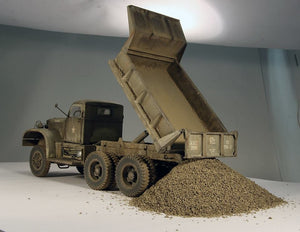 Mirror Model 35804 U.S. Diamond T 972 Dump Truck Hard Top Cab 1/35 – zdjęcie 3