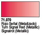 Vallejo 71070 Turn Signal Red Metallic