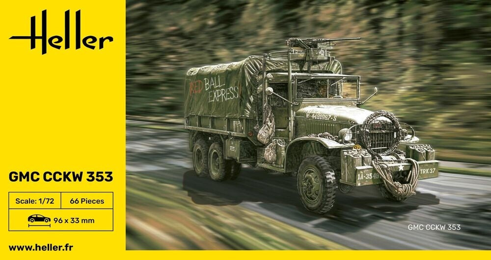 Heller 79996 GMC CCKW 353 1/72