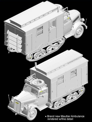 Dragon 6766 Sd.Kfz.3 Maultier Ambulance 1/35 – image 7