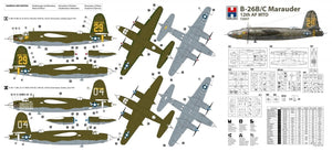 Hobby 2000 72057 B-26B/C Marauder ( HASEGAWA + CARTOGRAF + MASKI ) 1/72 – zdjęcie 2