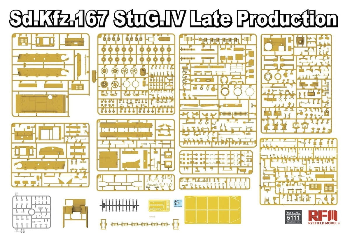 Rye Field Model 5111 Sd.Kfz. 167 StuG.IV Late Production 1/35 – zdjęcie 4