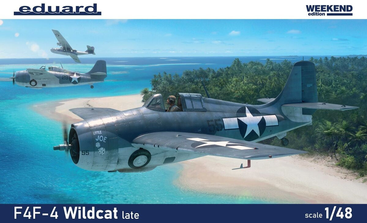 Eduard 84204 F4F-4 Wildcat Late - The Weekend Edition 1/48 – zdjęcie 2