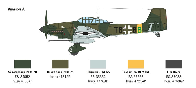 Italeri 2830 Ju 87 G-1 Stuka Kanonenvogel 1/48 – zdjęcie 6