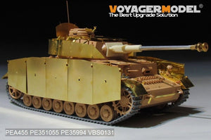Voyager Model PEA455 WWII German Panzer.IV Ausf.H Early Version Schurzen (GP) 1/35 – zdjęcie 2