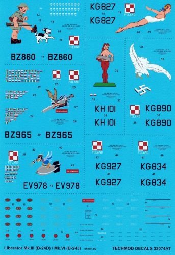 Techmod 32074 - B-24 Liberator 1/32 – imagen 3