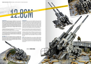 AK Interactive AK4907 WORN ART COLLECTION ISSUE 05 – GERMAN ARTILLERY - Bilingual English/Spanish – zdjęcie 5