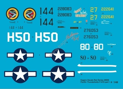Kagero KD48006 Republic P-47 Thunderbolt D 1/48 – zdjęcie 6
