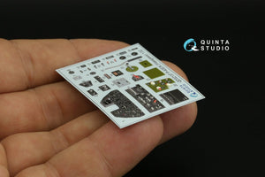 Quinta Studio QD32137 P-40E/K 3D-Printed &amp;amp; coloured Interior on decal paper (Hasegawa) 1/32 – zdjęcie 5
