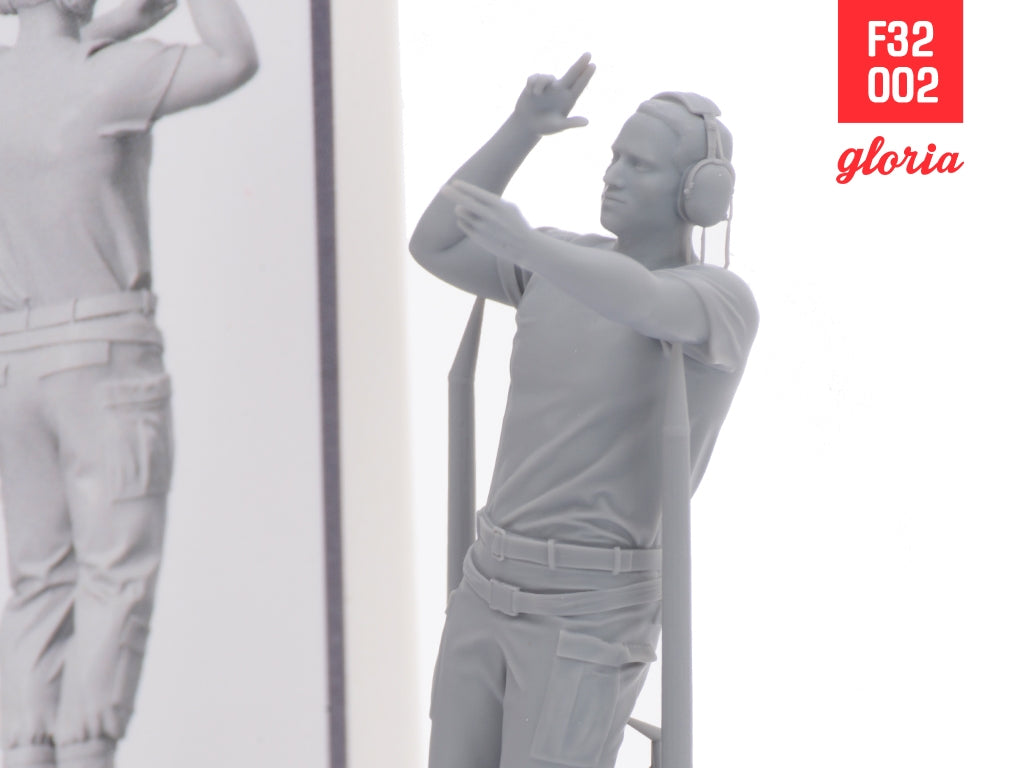 Gloria F32002 Ground Crew US Air Force vol.2 3D Printed Figures 1/32 – zdjęcie 4