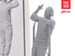 Gloria F32002 Ground Crew US Air Force vol.2 3D Printed Figures 1/32 – zdjęcie 4