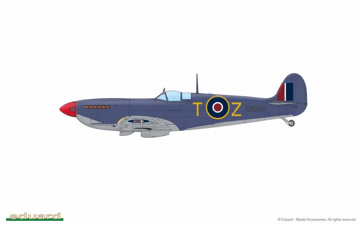 Eduard 7460 Spitfire F Mk. IX 1/72 – zdjęcie 11