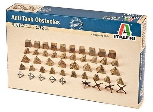 Italeri 6147 Anti-tank Obstacles 1/72