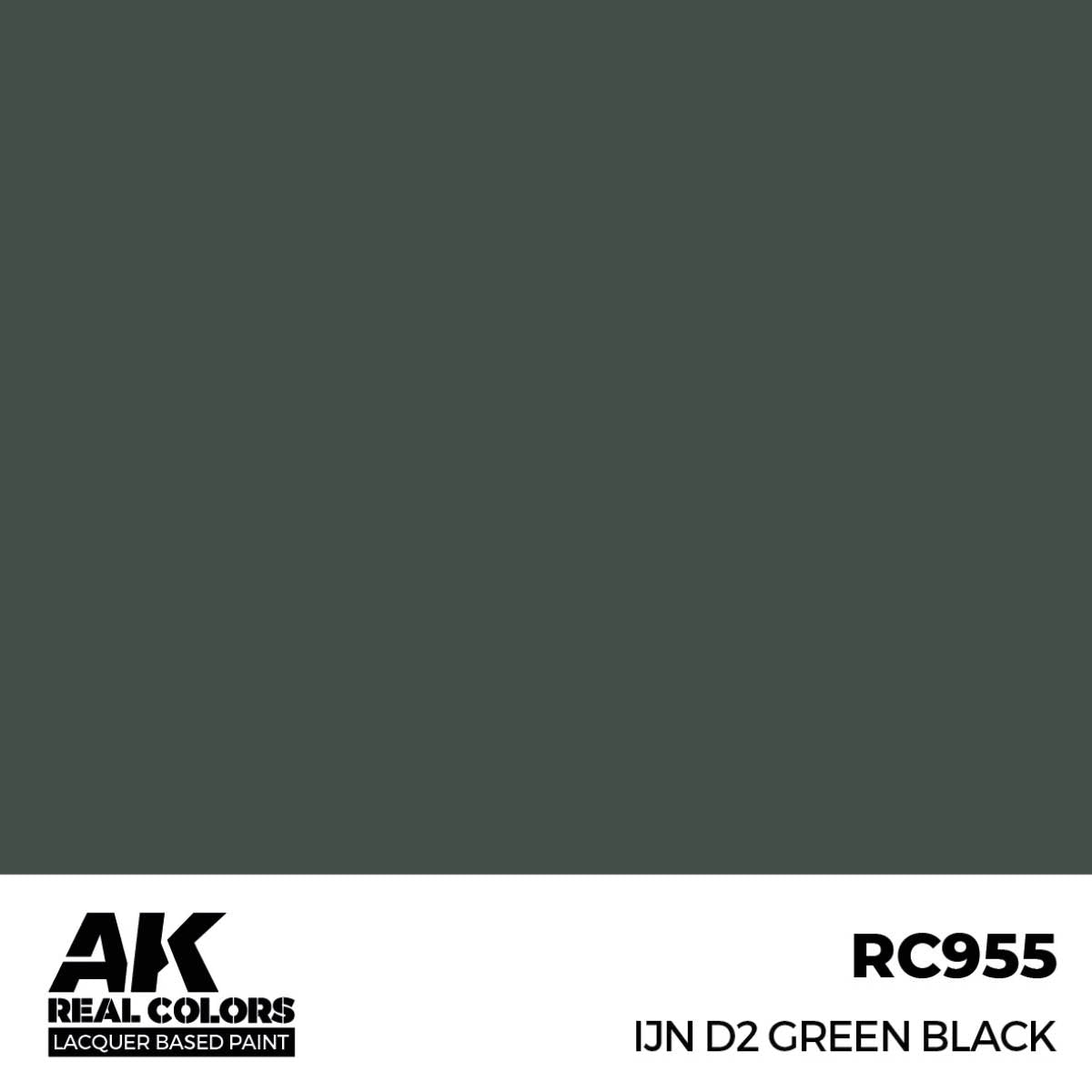 AK Interactive RC955 IJN D2 Green Black 17 ml