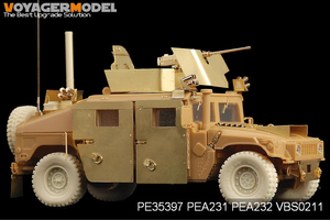 Voyager Model PEA232 Modern USMC HUMVEE M1114 Space Amour (GP) 1/35 – zdjęcie 5