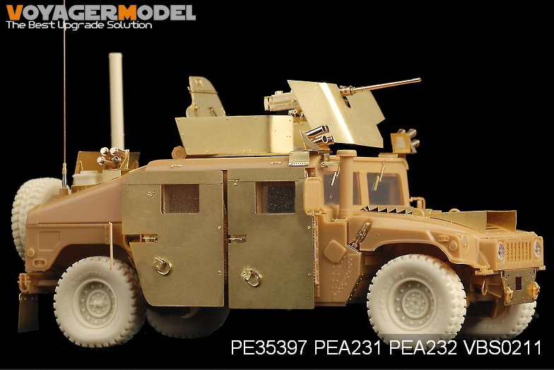 Voyager Model PEA232 Modern USMC HUMVEE M1114 Space Amour (GP) 1/35 – zdjęcie 5