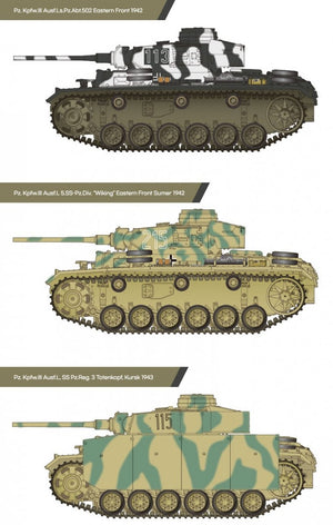 Academy 13545 German Panzer III Ausf L “Battle of Kursk” 1/35 – zdjęcie 3